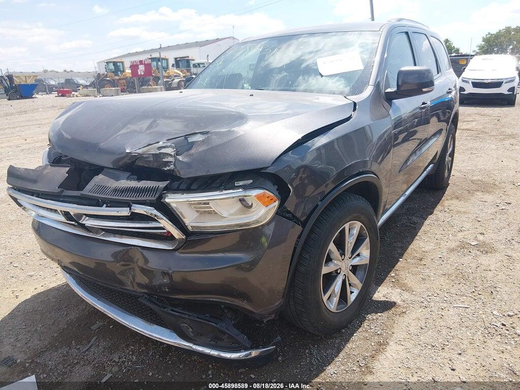 1C4RDJDG3GC460111 2016 DODGE DURANGO photo no. 2