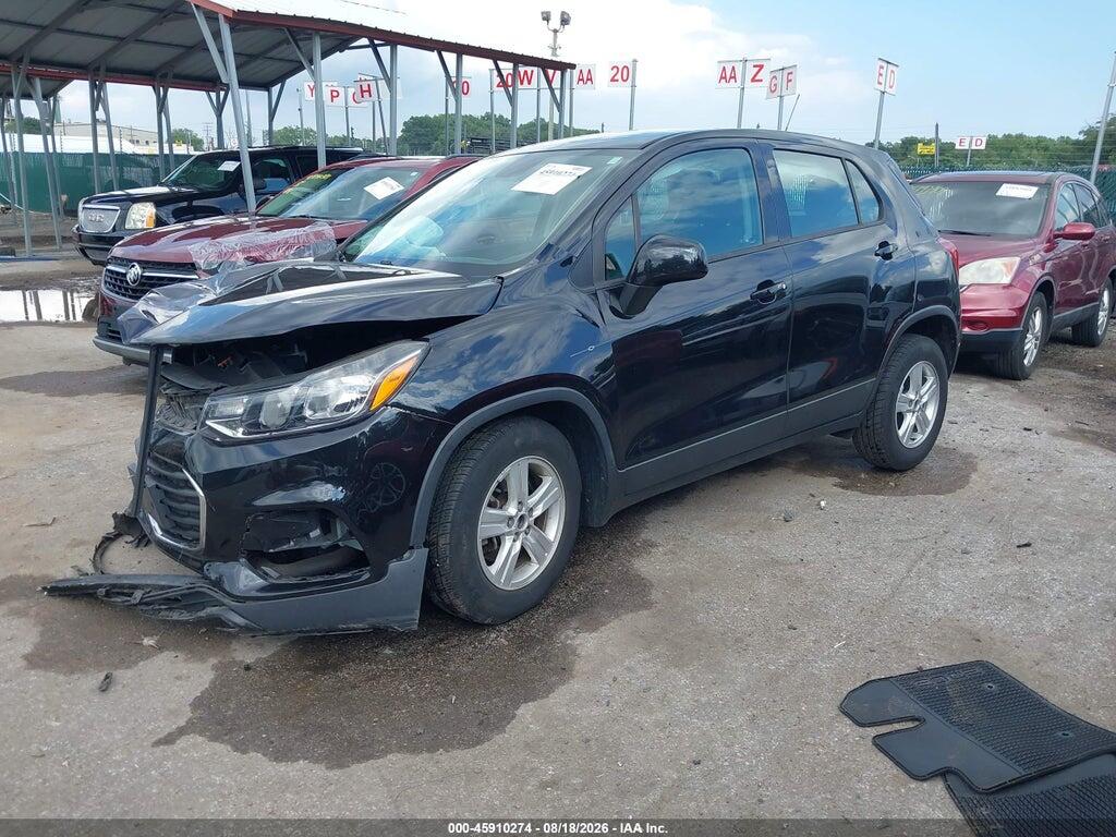 KL7CJKSB7LB086336 2020 CHEVROLET TRAX photo no. 2
