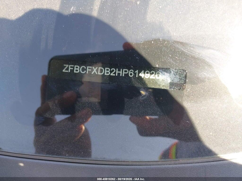ZFBCFXDB2HP614926 2017 FIAT 500X photo no. 9