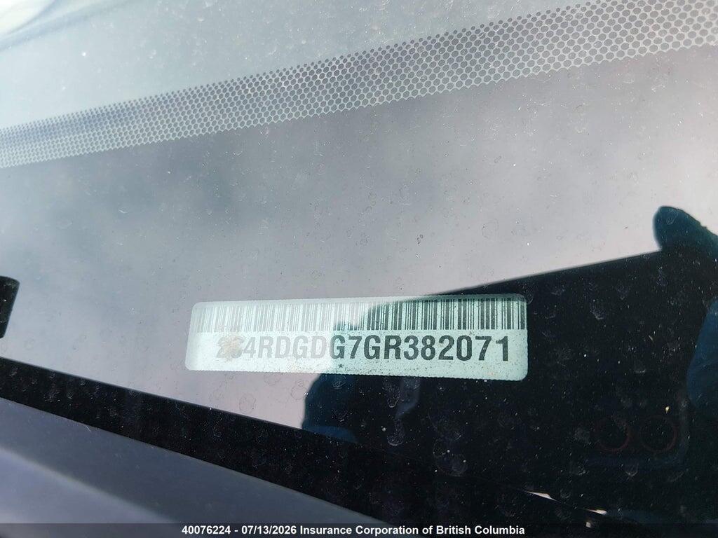 2C4RDGDG7GR382071 2016 DODGE GRAND CARAVAN photo no. 9