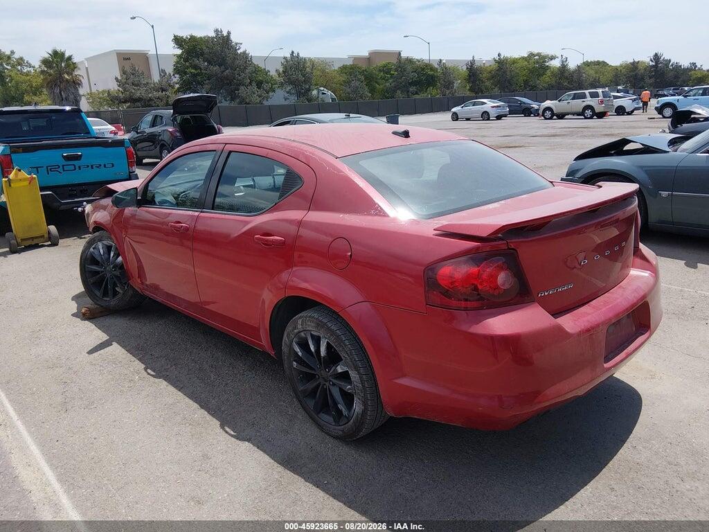 1C3CDZAB6EN177463 2014 DODGE AVENGER photo no. 3
