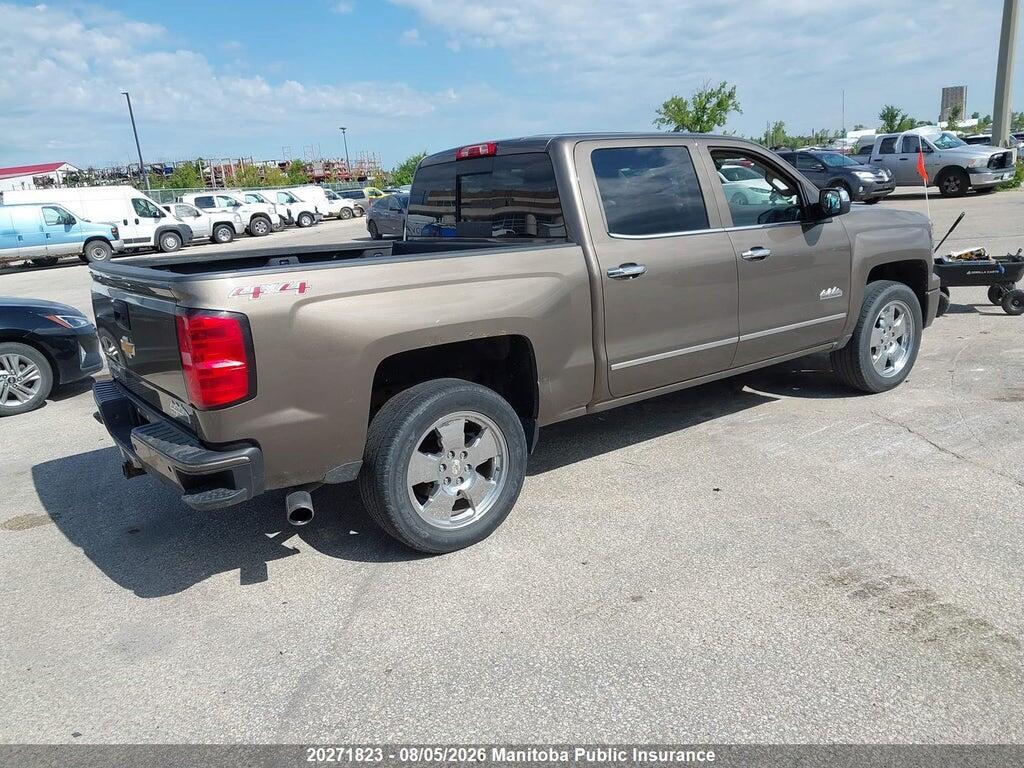 3GCUKTEC8FG179750 2015 CHEVROLET SILVERADO 1500 HIGH COUNTRY CC photo no. 4
