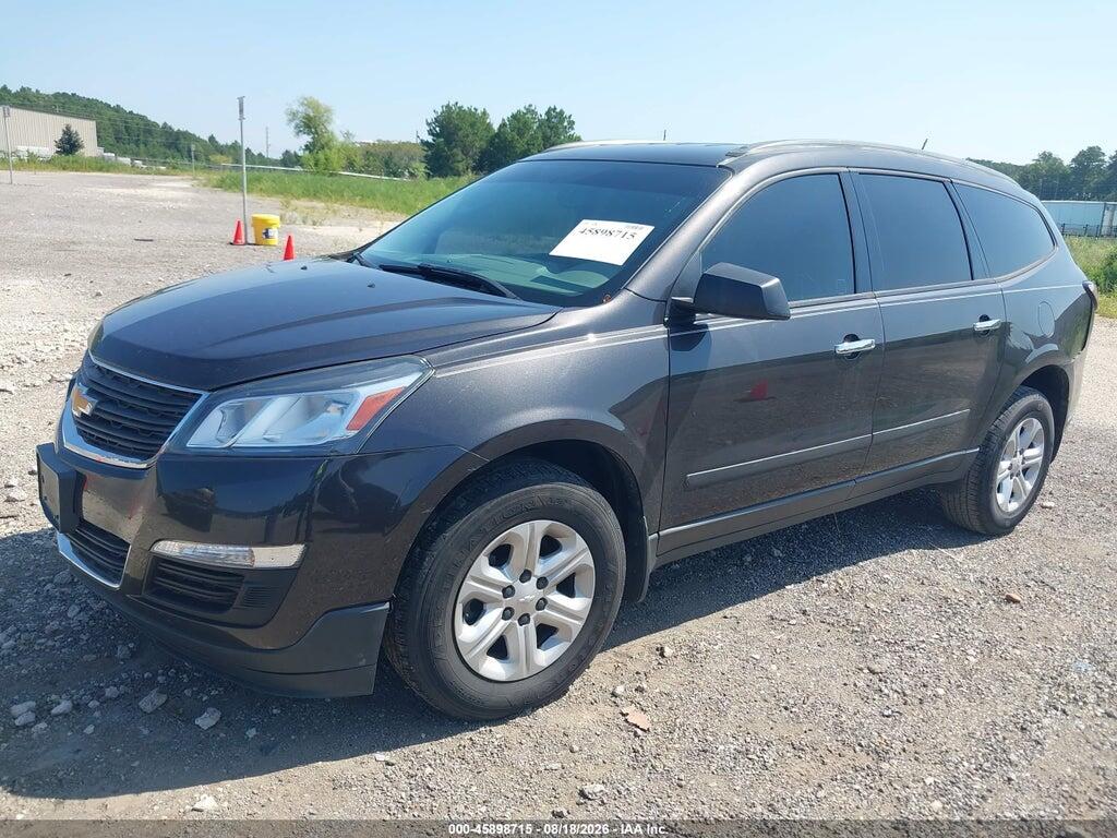 1GNKRFED9FJ376431 2015 CHEVROLET TRAVERSE photo no. 2