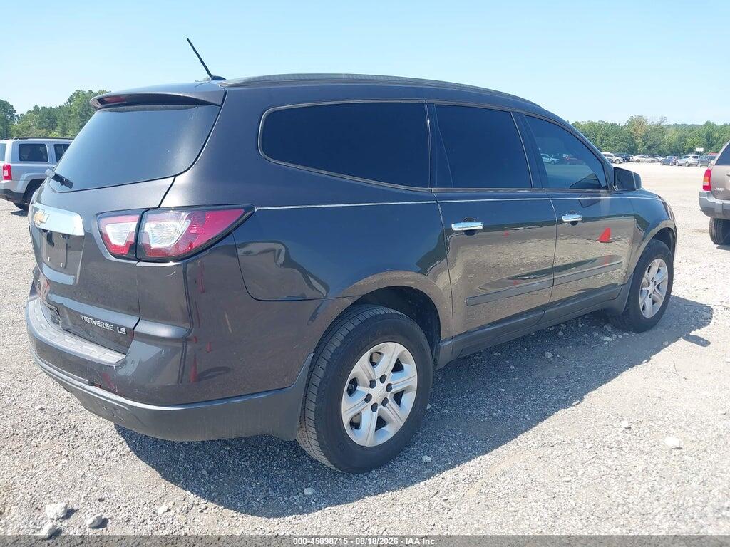 1GNKRFED9FJ376431 2015 CHEVROLET TRAVERSE photo no. 4