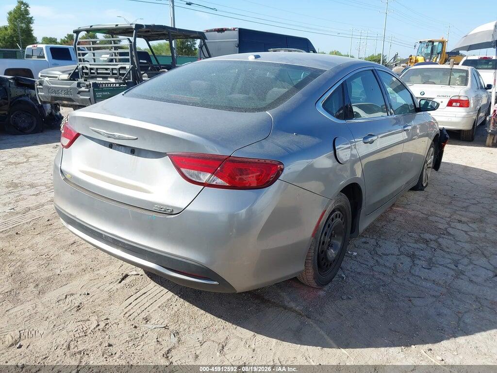 1C3CCCAB9FN649981 2015 CHRYSLER 200 photo no. 4