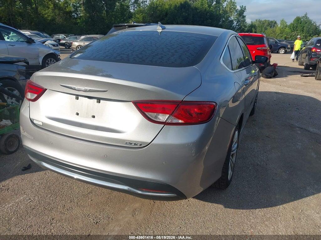 1C3CCCAB3FN740227 2015 CHRYSLER 200 photo no. 4