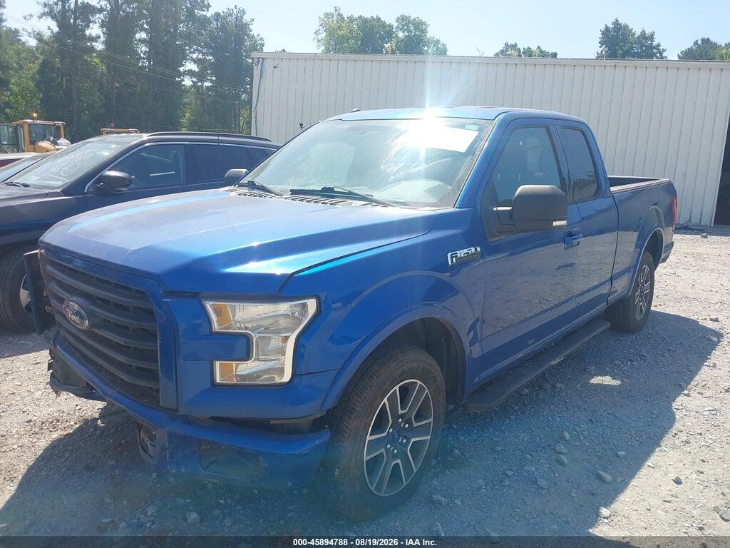1FTEX1CF6HFA56878 2017 FORD F-150 photo no. 2