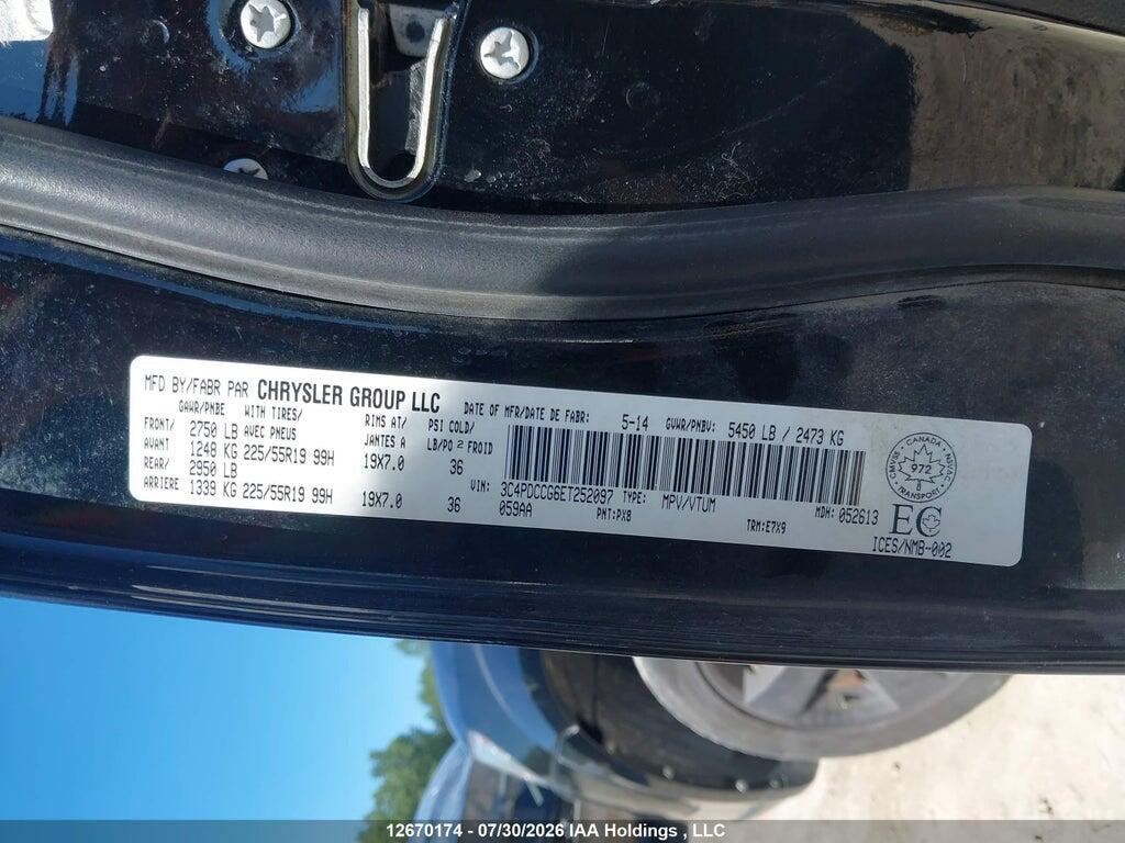 3C4PDCCG6ET252097 2014 DODGE JOURNEY photo no. 9