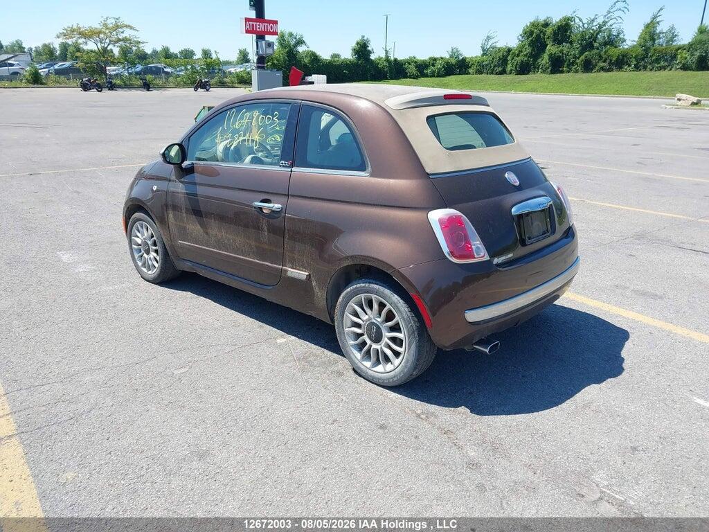3C3CFFER9ET287116 2014 FIAT 500 photo no. 3