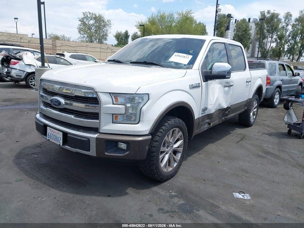 1FTEW1EG9GFB70560 2016 FORD F-150 photo no. 2