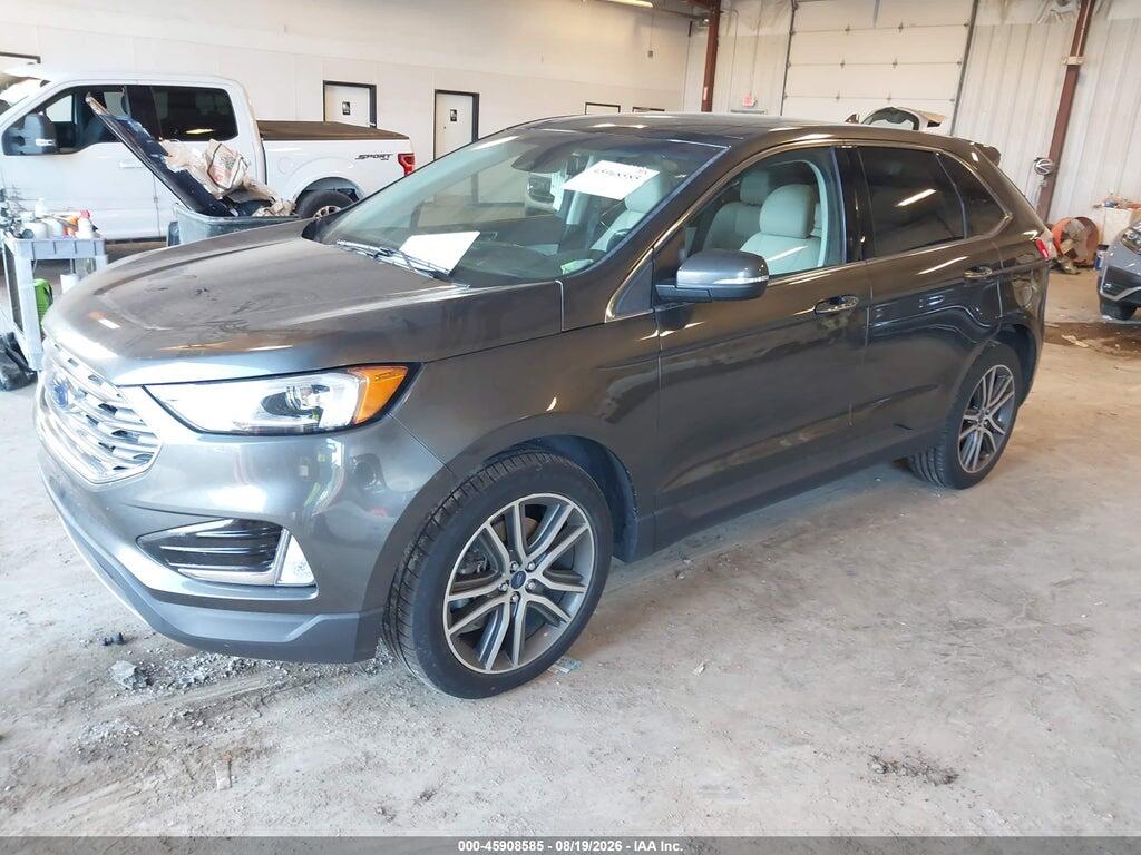 2FMPK4K92KBB87203 2019 FORD EDGE photo no. 2