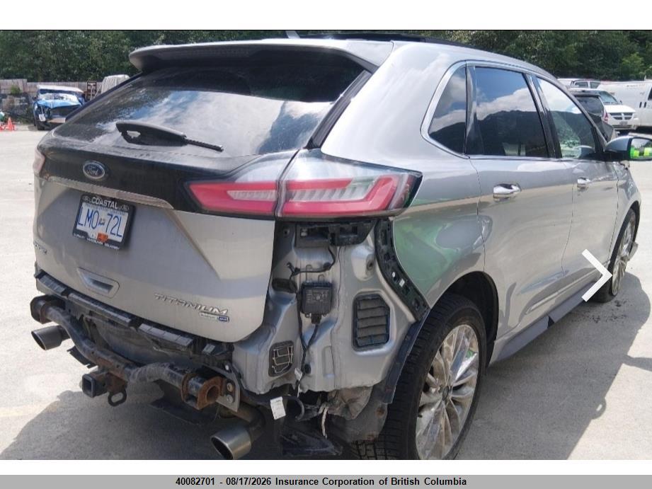 2FMPK4K99LBB21345 2020 FORD EDGE photo no. 4