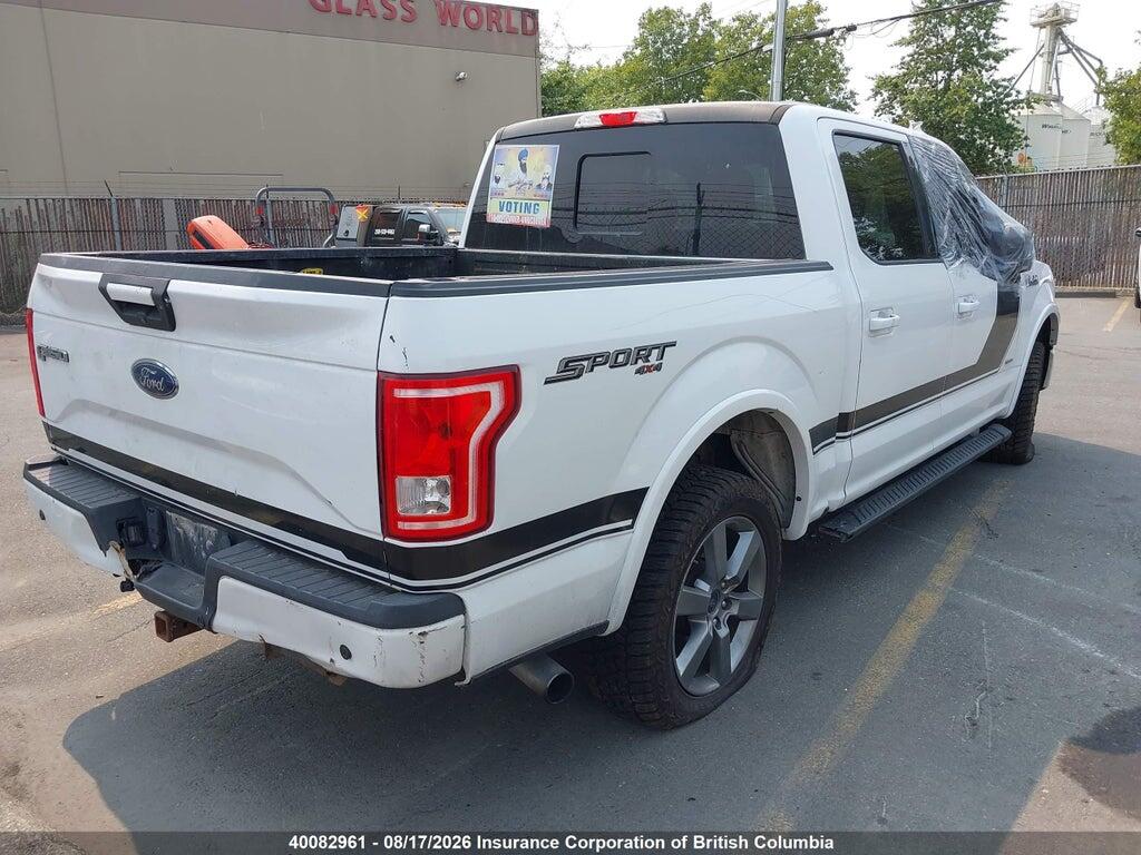 1FTEW1EP4GFC40417 2016 FORD F150 photo no. 4
