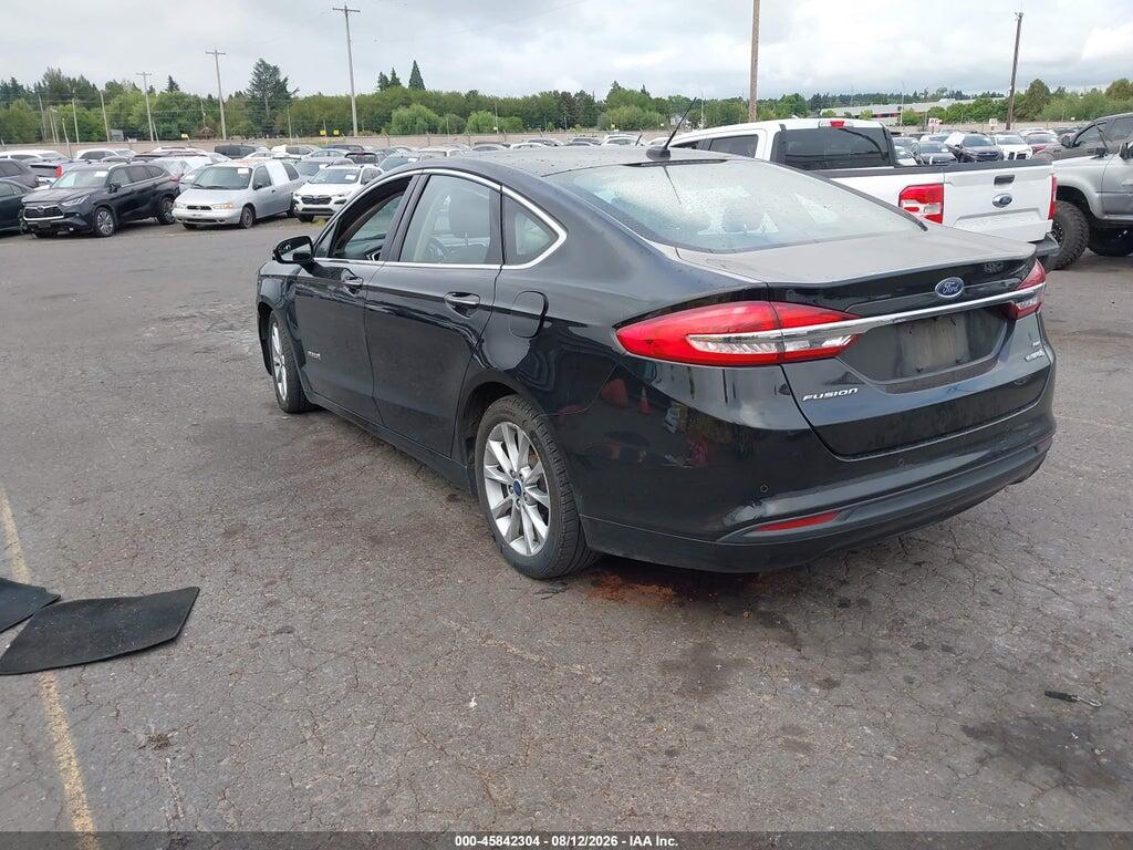3FA6P0LU1HR117477 2017 FORD FUSION HYBRID photo no. 3