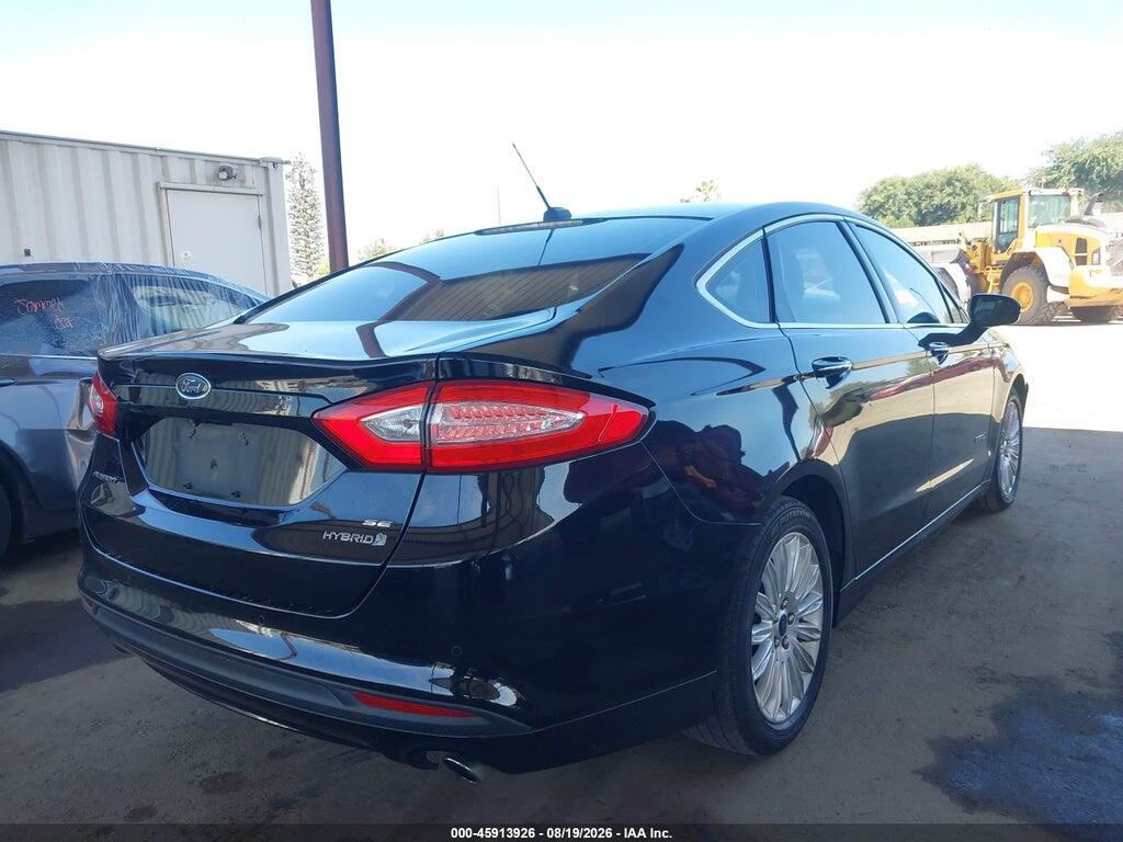 3FA6P0LU1GR187687 2016 FORD FUSION HYBRID photo no. 4