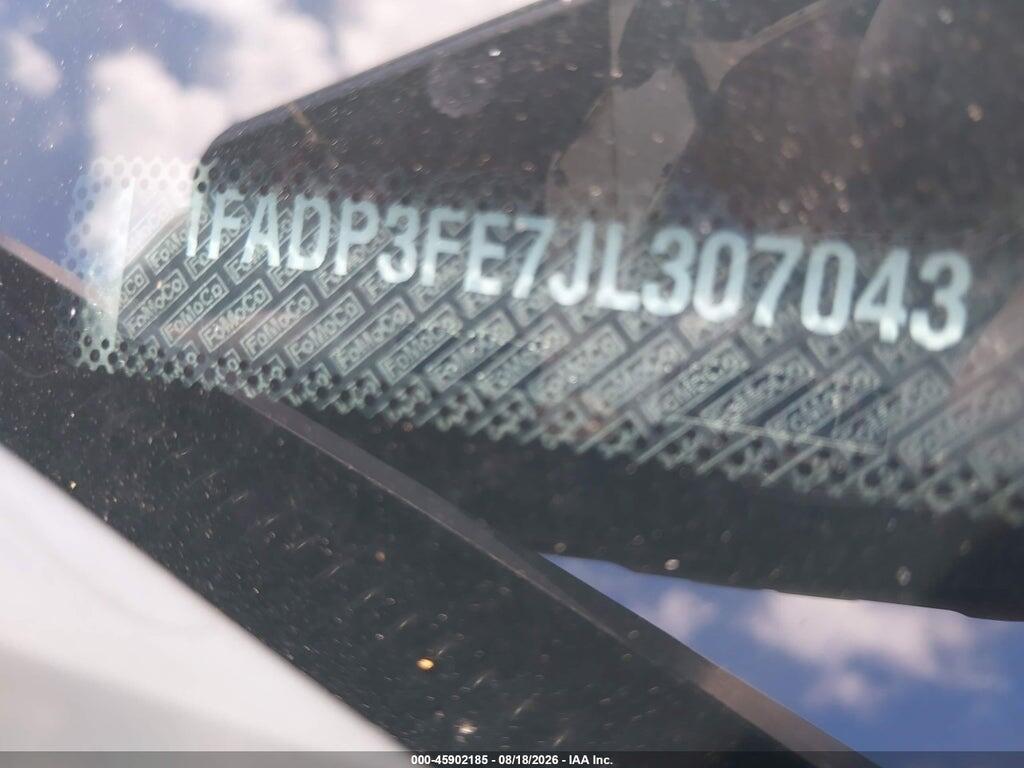 1FADP3FE7JL307043 2018 FORD FOCUS photo no. 9