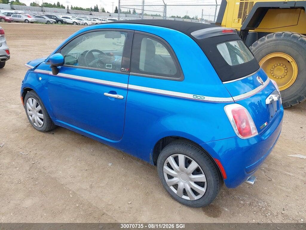 3C3CFFDR1FT690168 2015 FIAT 500 photo no. 3