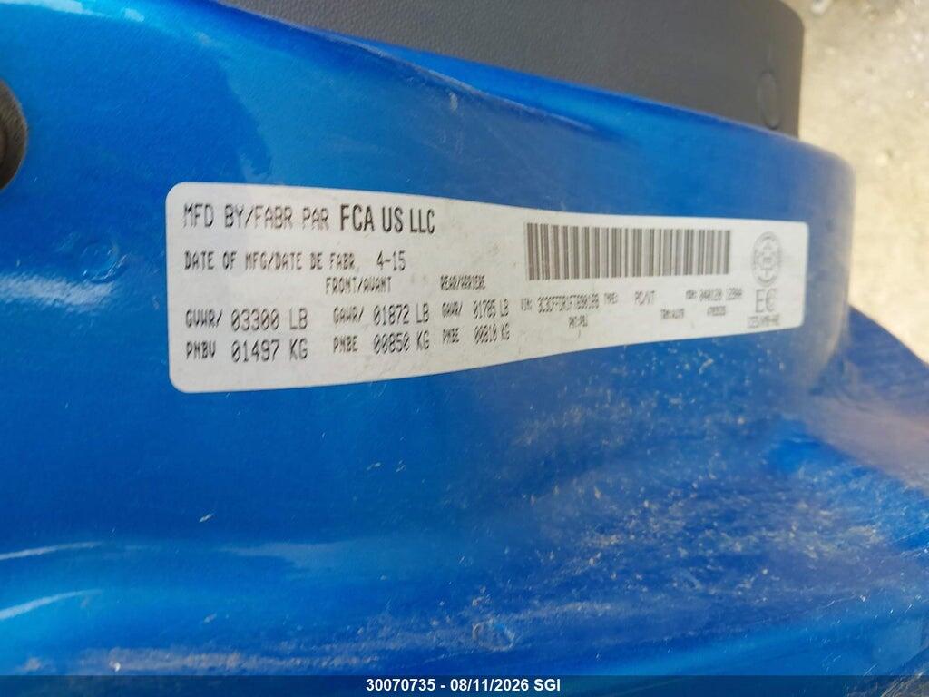 3C3CFFDR1FT690168 2015 FIAT 500 photo no. 9