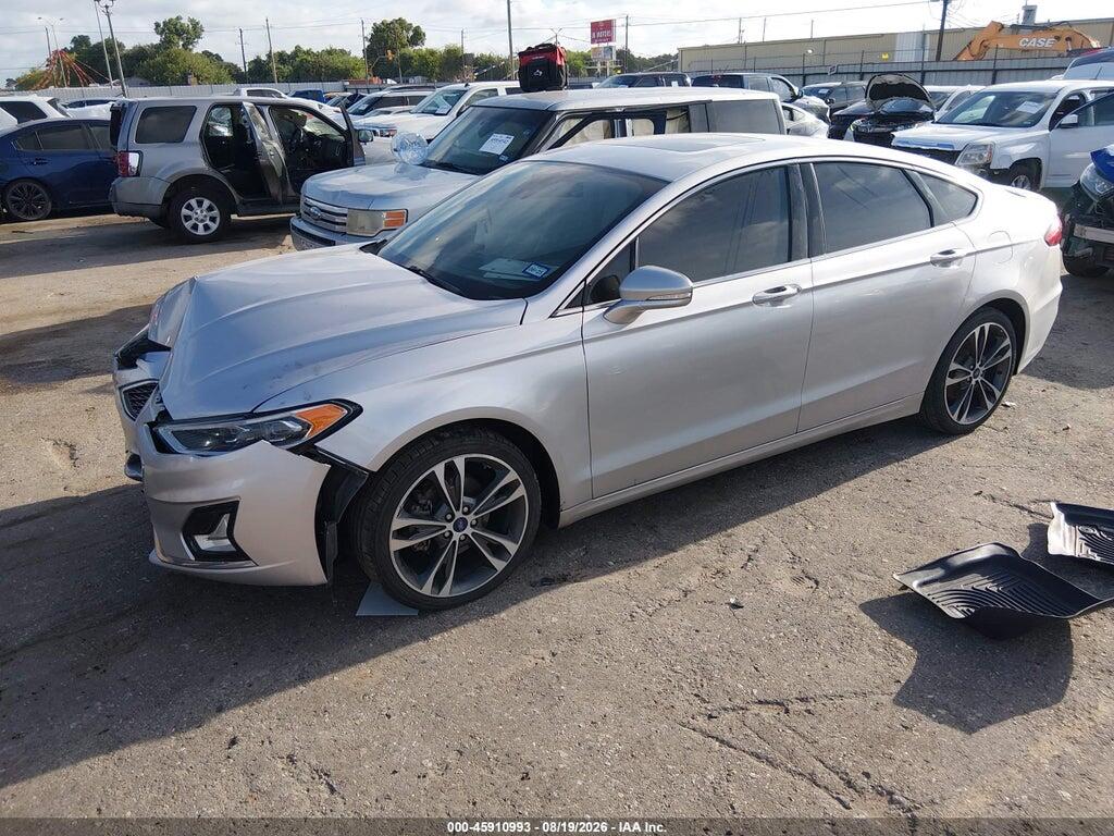3FA6P0D90KR184749 2019 FORD FUSION photo no. 2