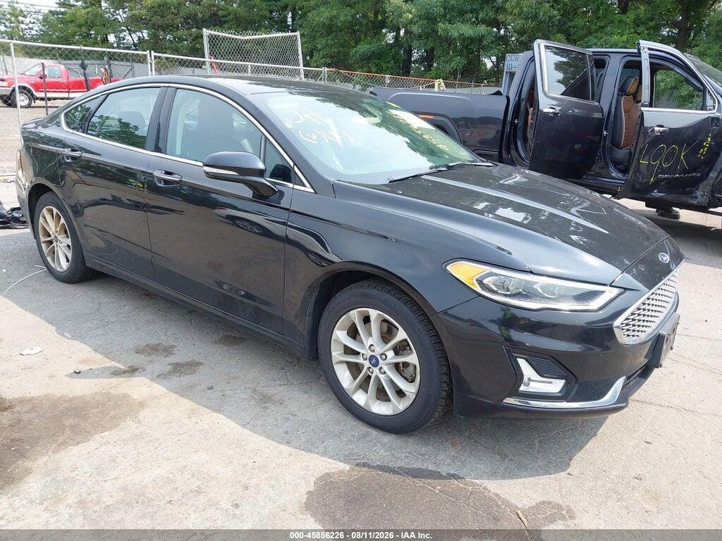 3FA6P0SU6KR191955 2019 FORD FUSION ENERGI photo no. 1