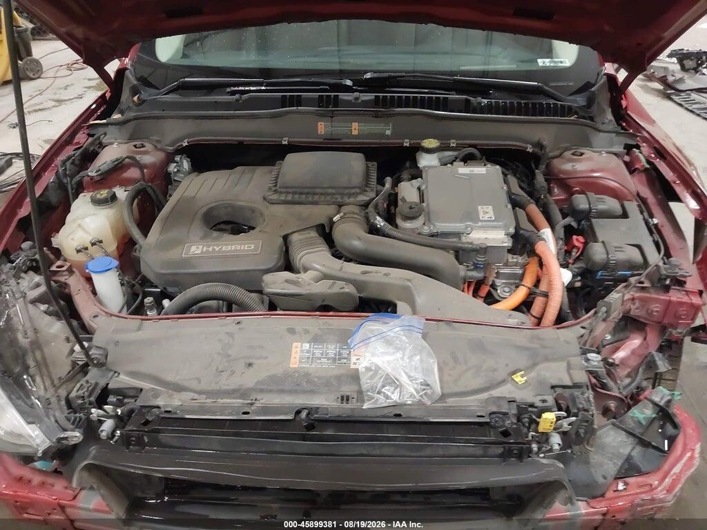 3FA6P0LU0KR206755 2019 FORD FUSION HYBRID photo no. 10