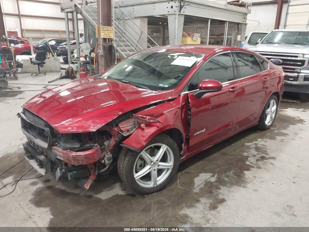 3FA6P0LU0KR206755 2019 FORD FUSION HYBRID photo no. 2