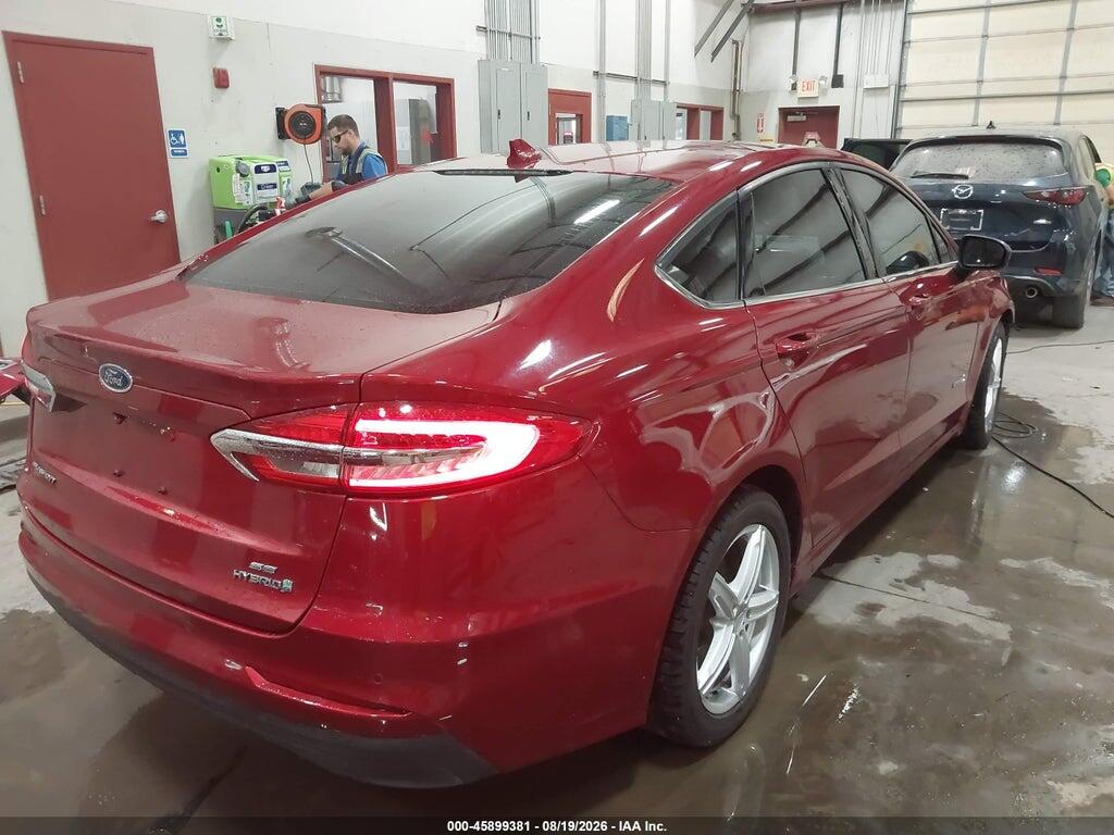 3FA6P0LU0KR206755 2019 FORD FUSION HYBRID photo no. 4