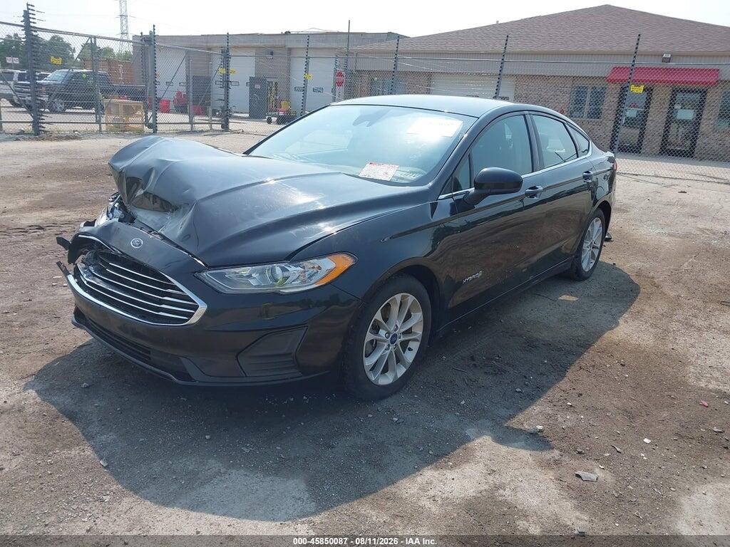 3FA6P0LU7KR197178 2019 FORD FUSION HYBRID photo no. 2