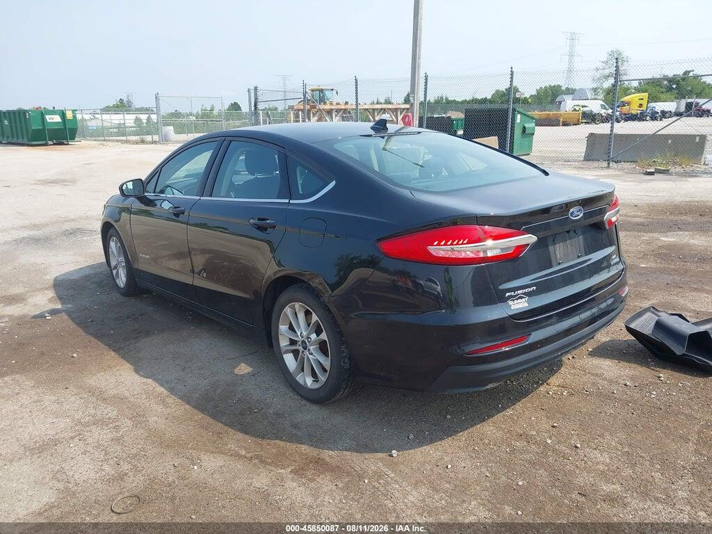 3FA6P0LU7KR197178 2019 FORD FUSION HYBRID photo no. 3