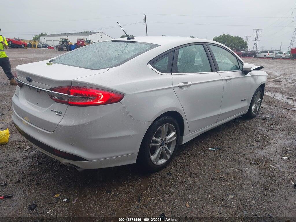 3FA6P0LU3JR147490 2018 FORD FUSION HYBRID photo no. 4