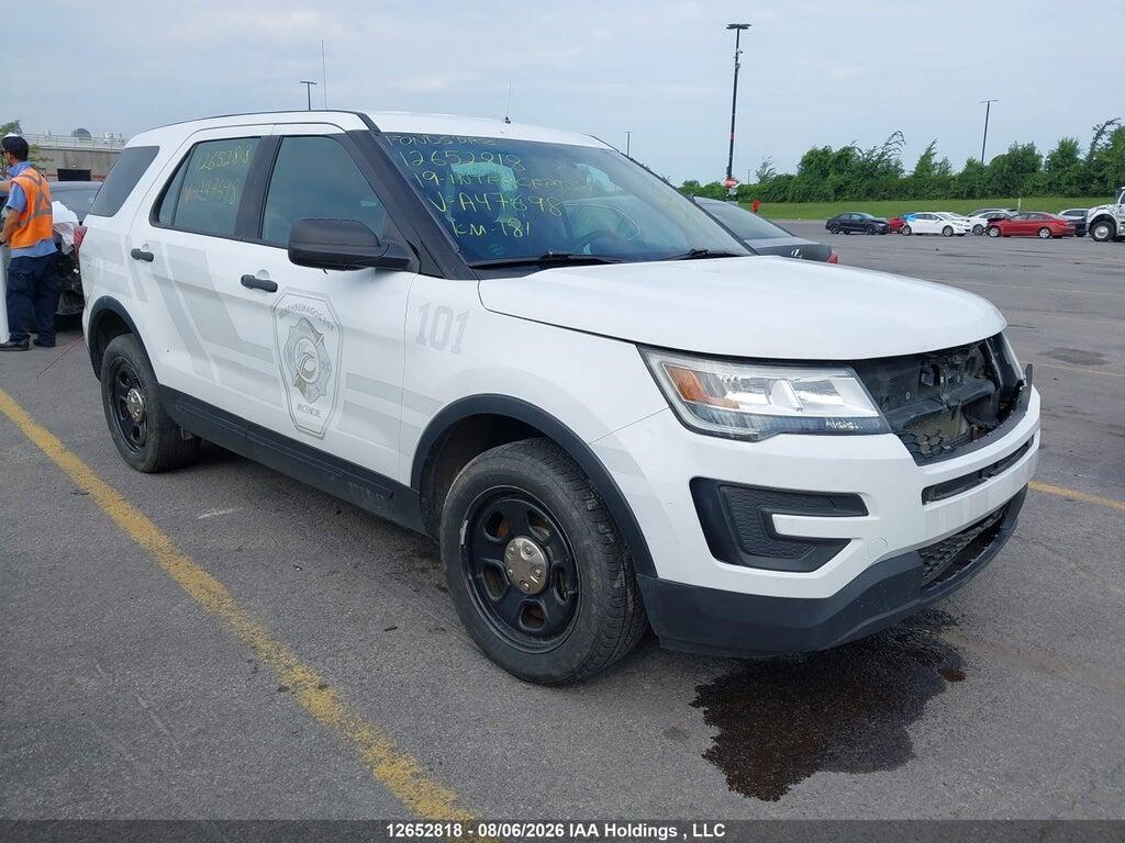 2019 FORD POLICE INTERCEPTOR UTILITY 1FM5K8AR1KGA47698