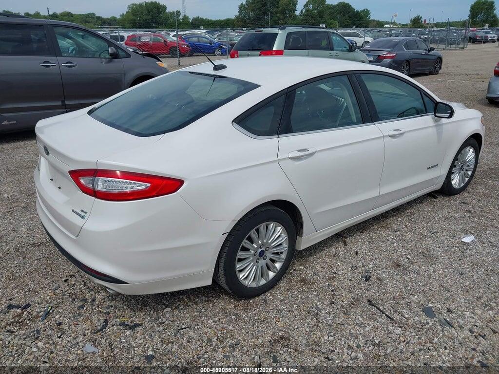 3FA6P0LU0ER312837 2014 FORD FUSION HYBRID photo no. 4