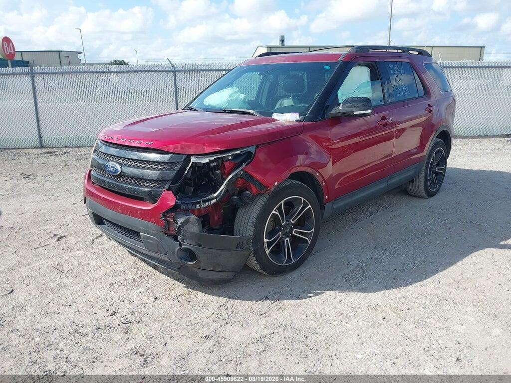 1FM5K8GT2FGC21965 2015 FORD EXPLORER photo no. 2