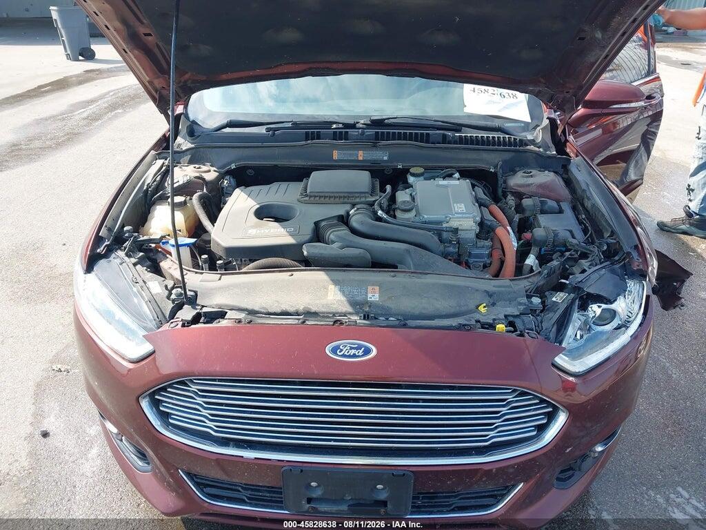 3FA6P0RU6FR127796 2015 FORD FUSION HYBRID photo no. 10