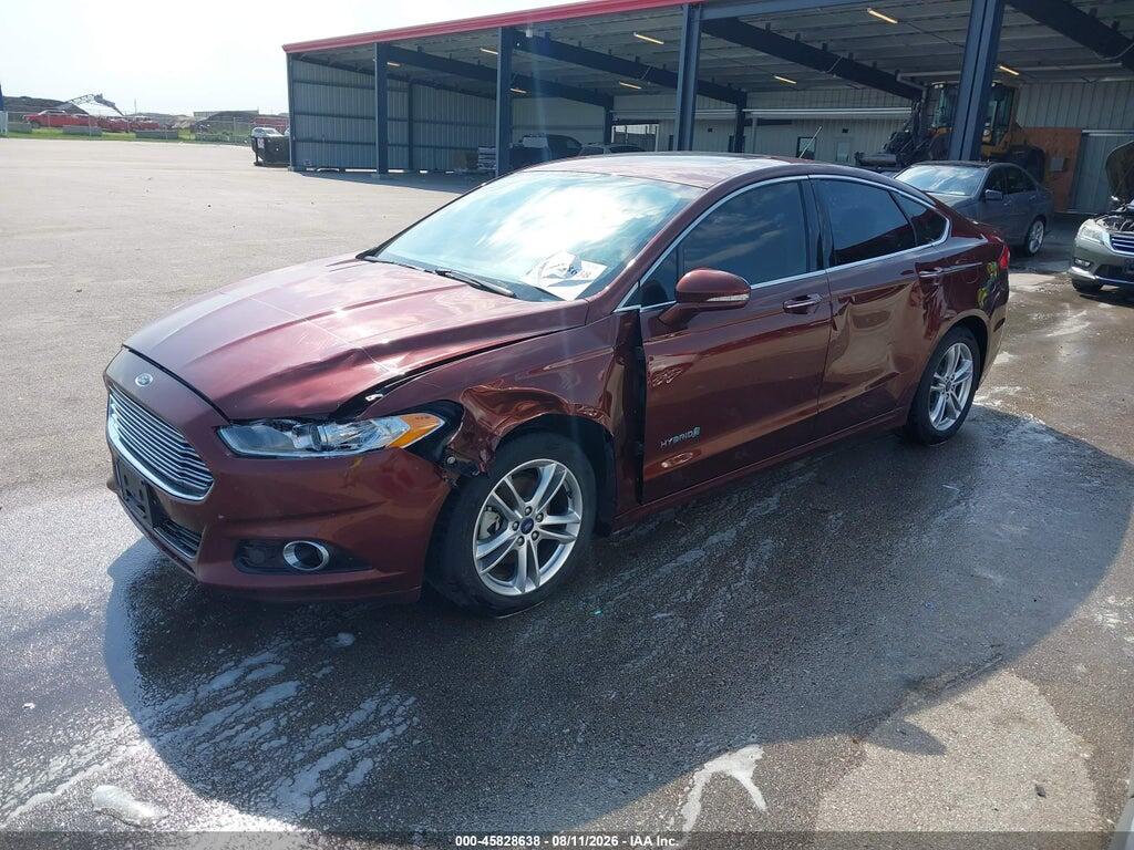 3FA6P0RU6FR127796 2015 FORD FUSION HYBRID photo no. 2