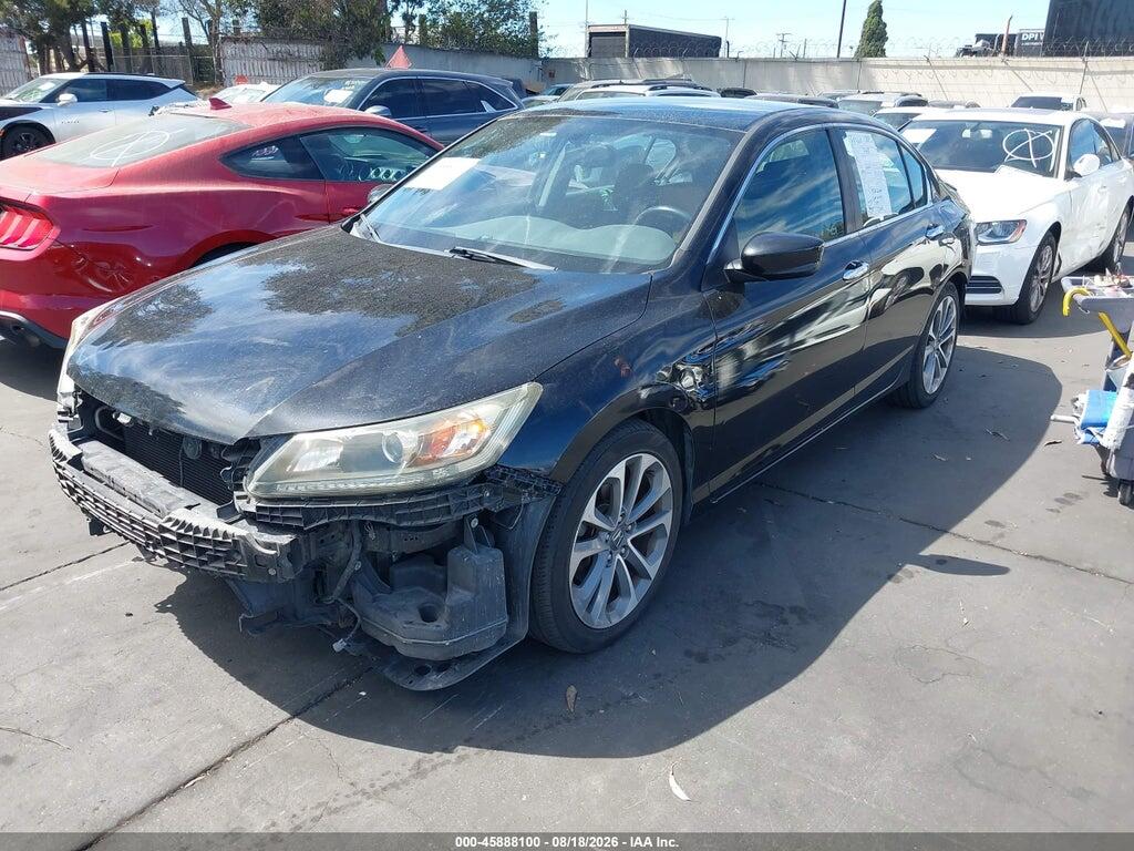1HGCR2F50EA086575 2014 HONDA ACCORD photo no. 2