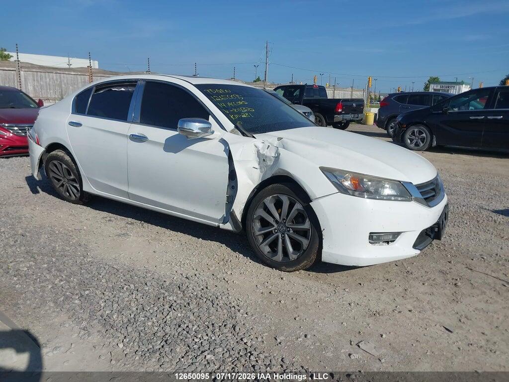 2014 HONDA ACCORD 1HGCR3F98EA801322