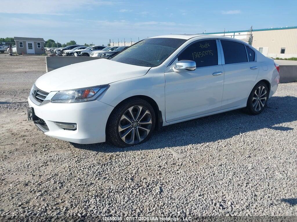 1HGCR3F98EA801322 2014 HONDA ACCORD photo no. 2