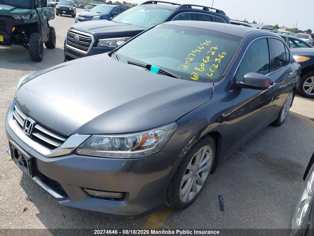 1HGCR2F96EA806027 2014 HONDA ACCORD photo no. 2