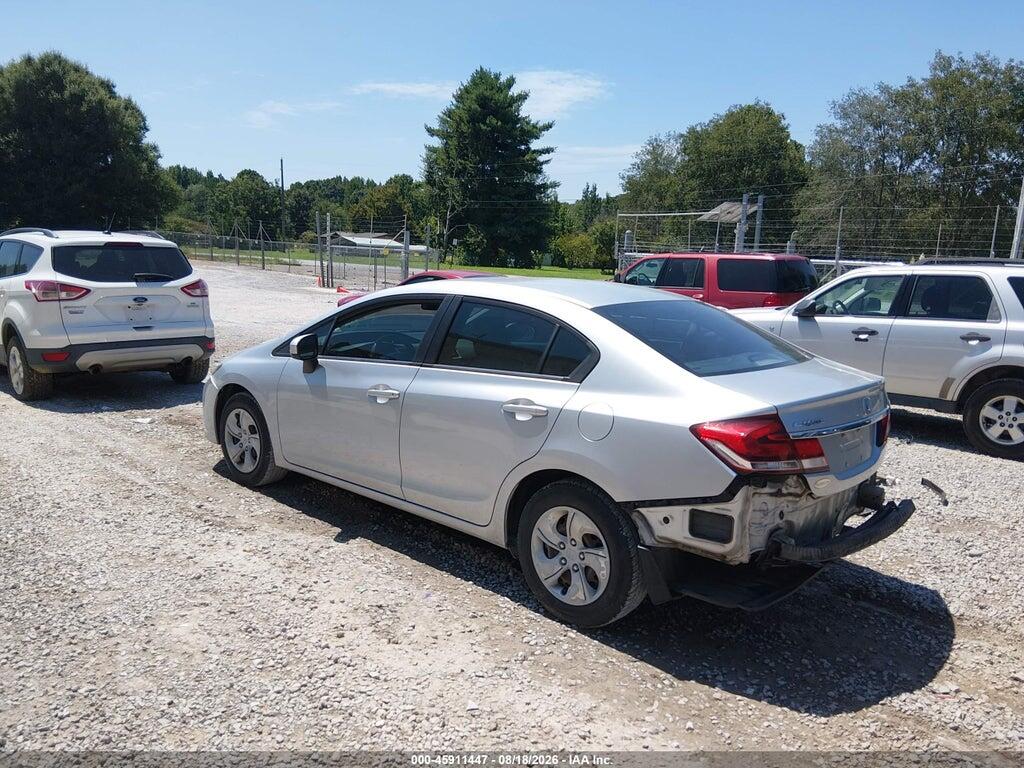 2HGFB2F55EH525532 2014 HONDA CIVIC photo no. 3