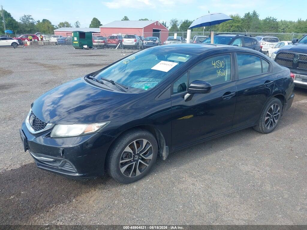 19XFB2F83EE250263 2014 HONDA CIVIC photo no. 2