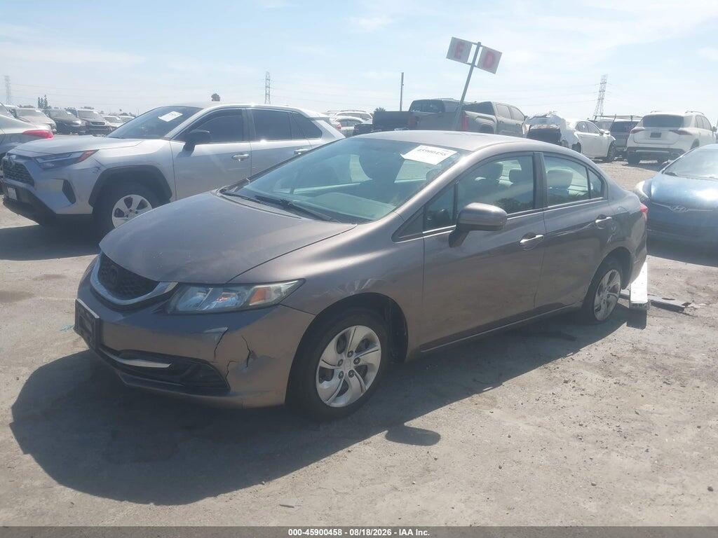 19XFB2F58EE256193 2014 HONDA CIVIC photo no. 2