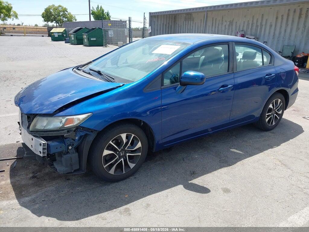 19XFB2F89EE211547 2014 HONDA CIVIC photo no. 2