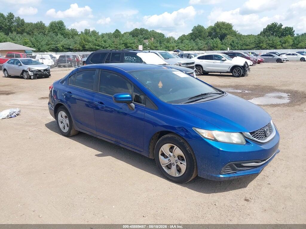 2014 HONDA CIVIC 19XFB2F52EE048228