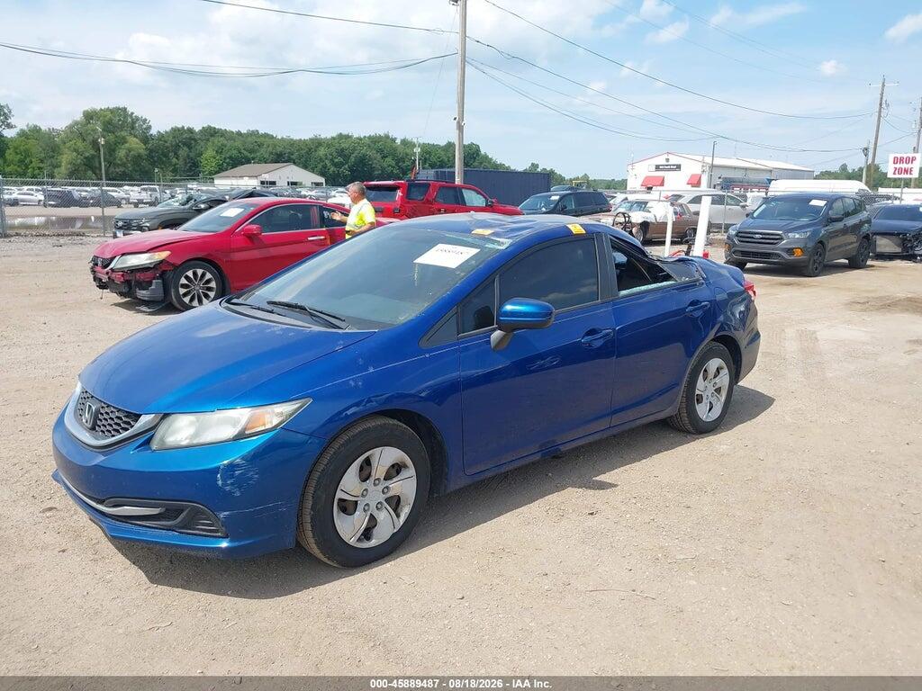 19XFB2F52EE048228 2014 HONDA CIVIC photo no. 2
