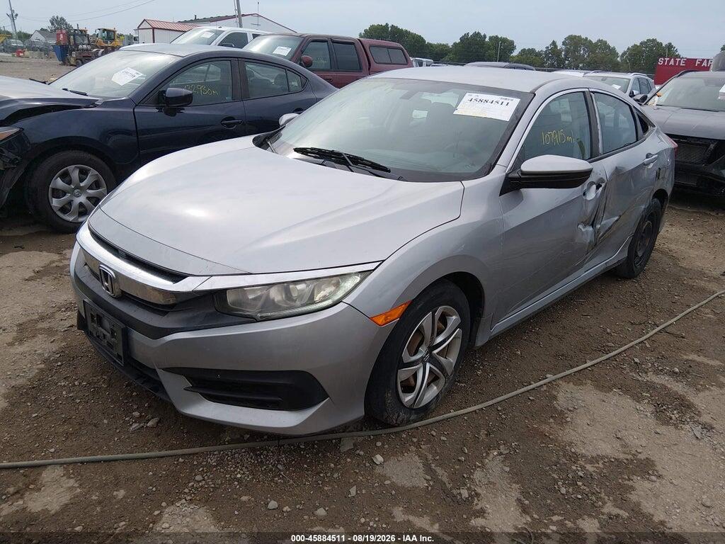 19XFC2F56GE068935 2016 HONDA CIVIC photo no. 2