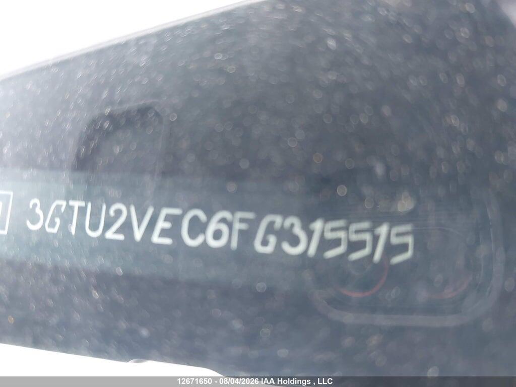 3GTU2VEC6FG315515 2015 GMC SIERRA 1500 photo no. 9