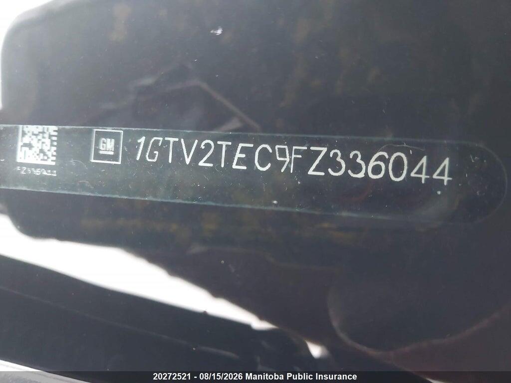 1GTV2TEC9FZ336044 2015 GMC SIERRA 1500 DOUBLE CAB photo no. 9