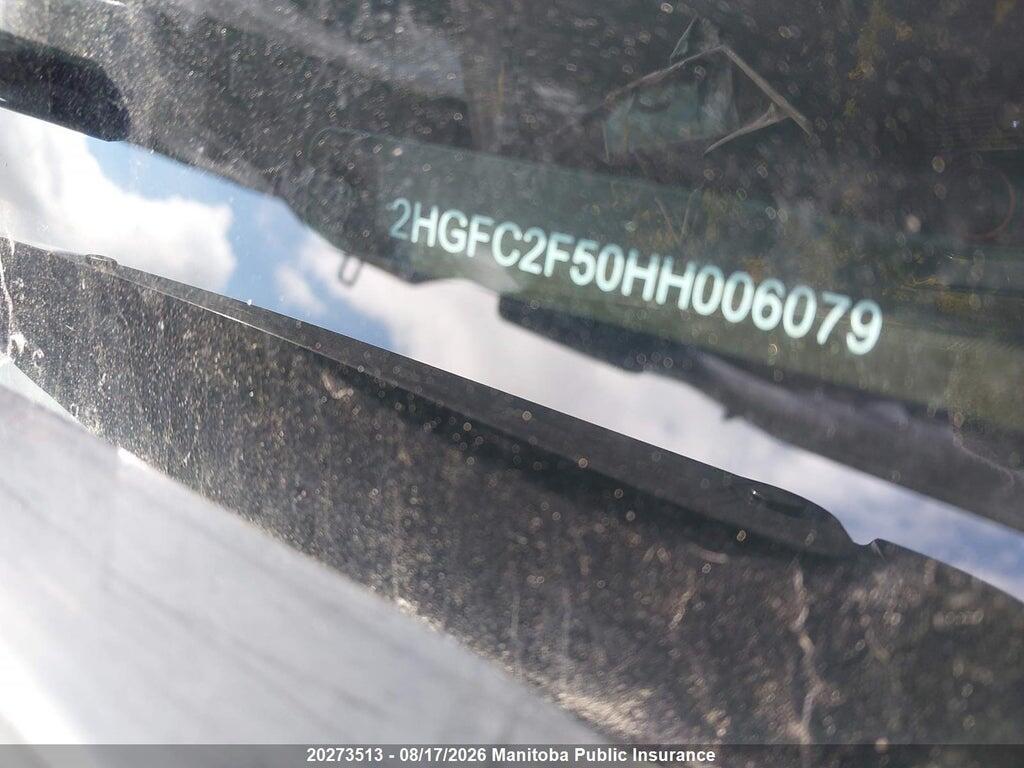2HGFC2F50HH006079 2017 HONDA CIVIC photo no. 8