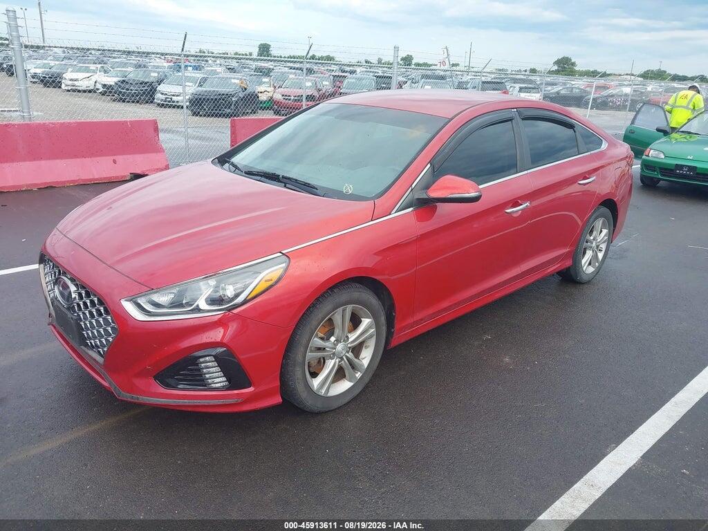 5NPE34AF2KH780225 2019 HYUNDAI SONATA photo no. 2